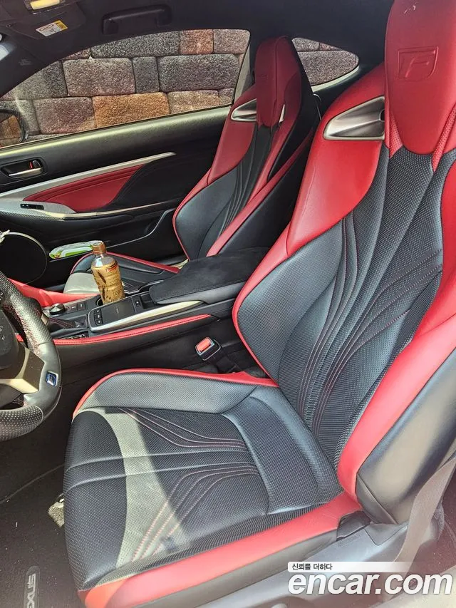 Lexus RC F 2019 Красный из Кореи, фото 5