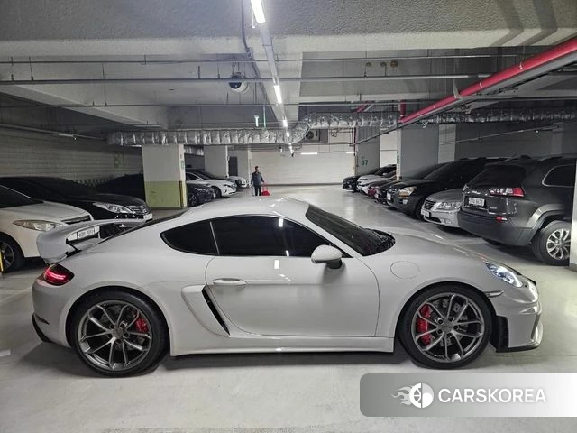 Porsche 718 Cayman 2022 Серебристо-серый из Кореи, фото 5