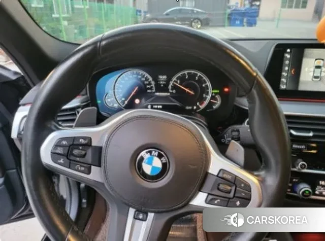 BMW 5 Series (G30) 2018 Черный из Кореи, фото 5