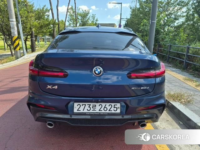 BMW X4 (G02) 2019 Синий из Кореи, фото 5
