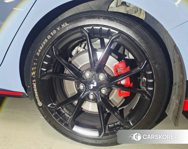 Hyundai The New Avante (CN7) 2023 Небесно-голубой из Кореи, фото 5