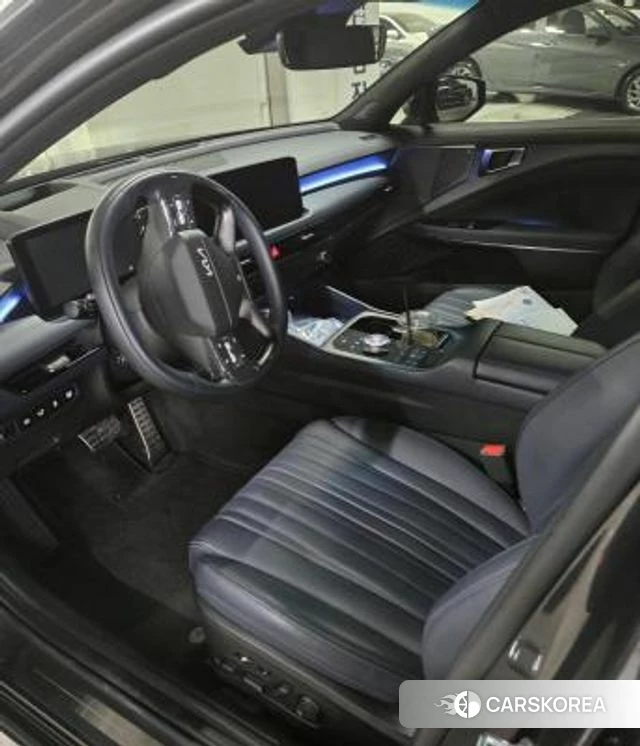 Kia The New K8 Hybrid 2024 Серый из Кореи, фото 5