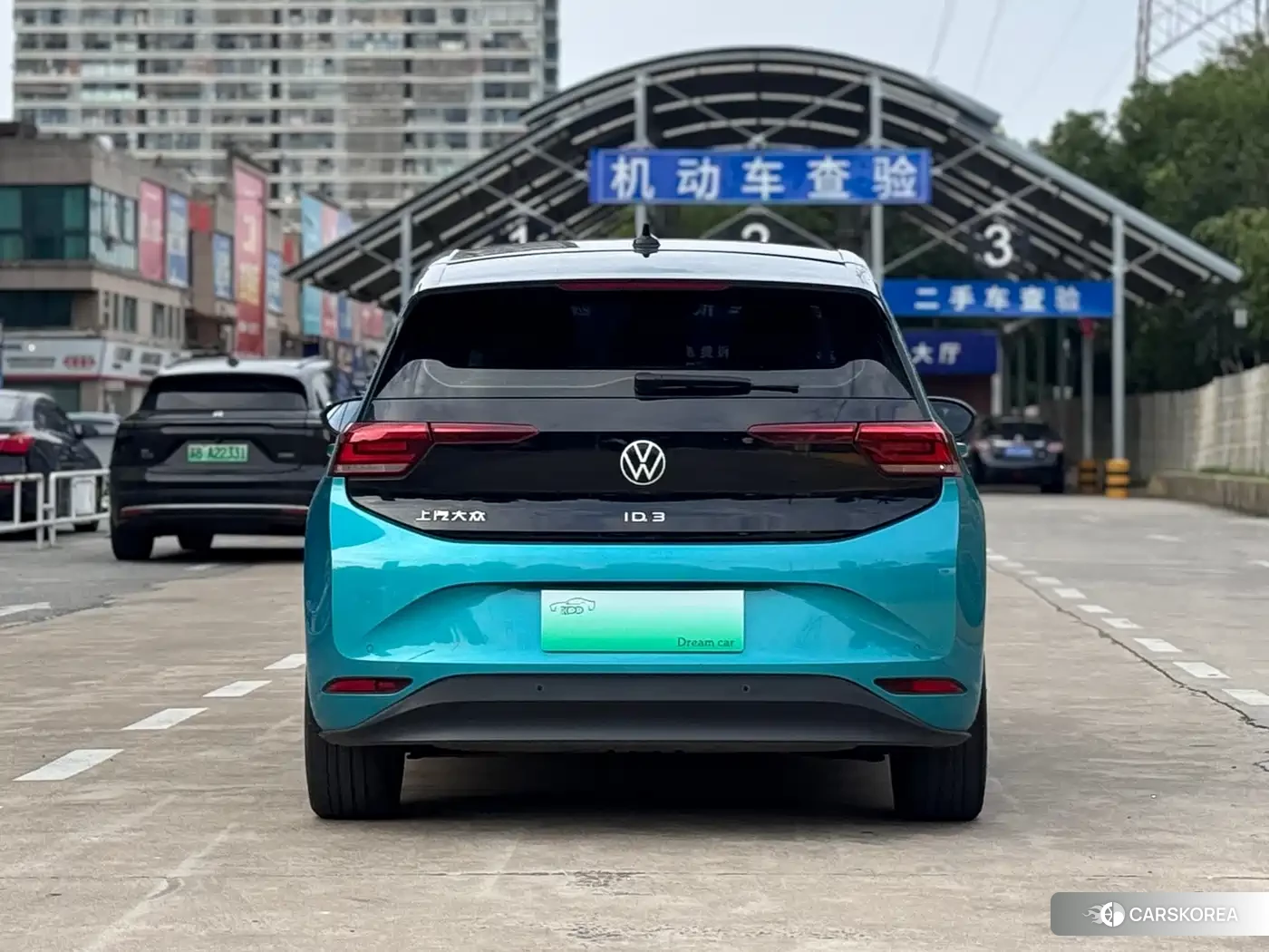 Volkswagen ID.3 2021 Синий из Китая, фото 6