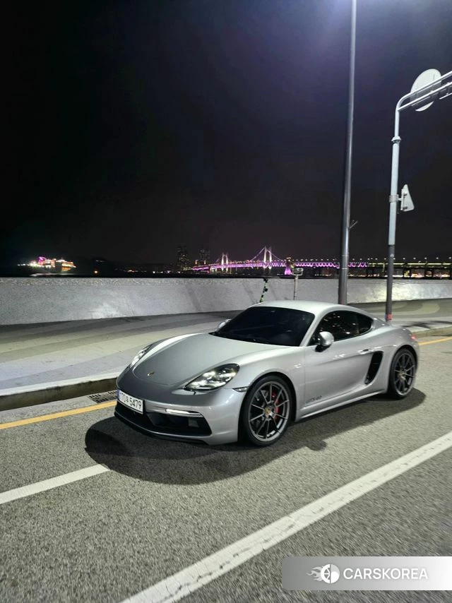 Porsche 718 Cayman 2021 Серебряный из Кореи, фото 6