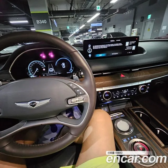 Genesis G80 (RG3) 2022 Синий из Кореи, фото 5