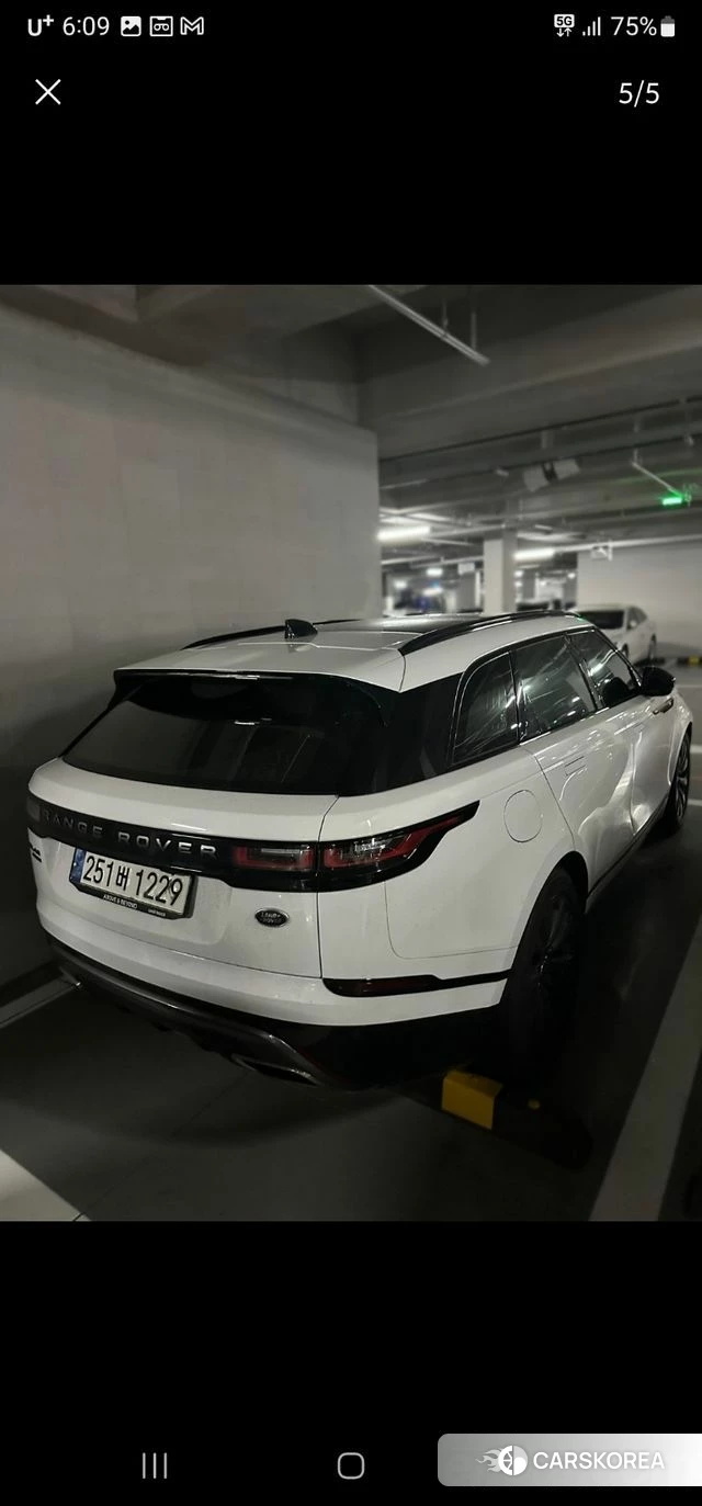 Land Rover Range Rover Velar 2020 Белый двухцветный из Кореи, фото 5