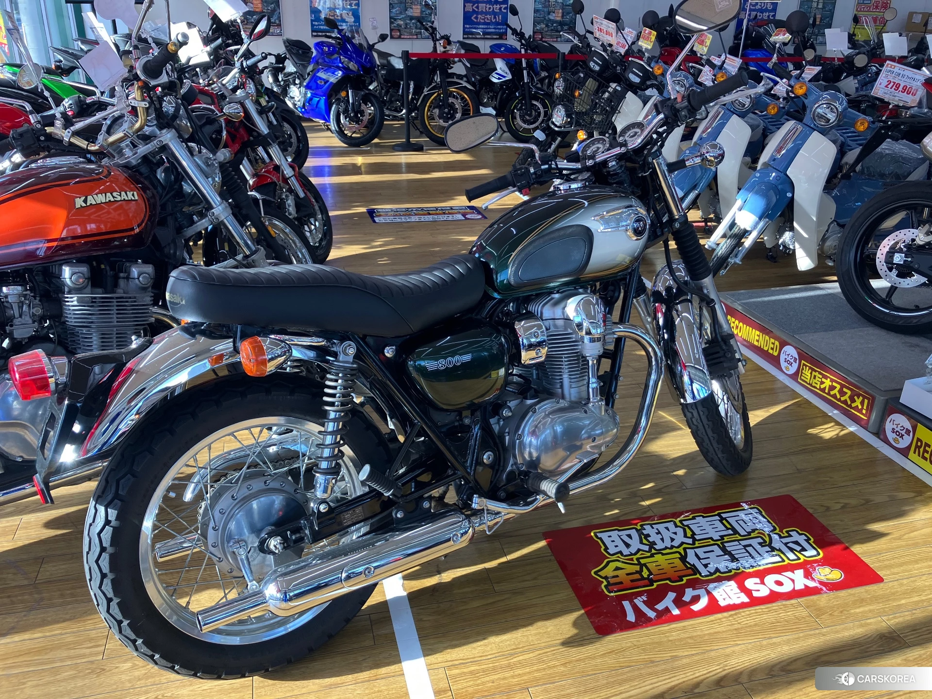 Kawasaki W800 2012 из Японии