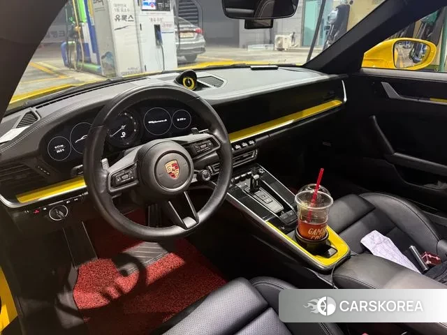 Porsche 911(992) 2020 Желтый из Кореи, фото 5