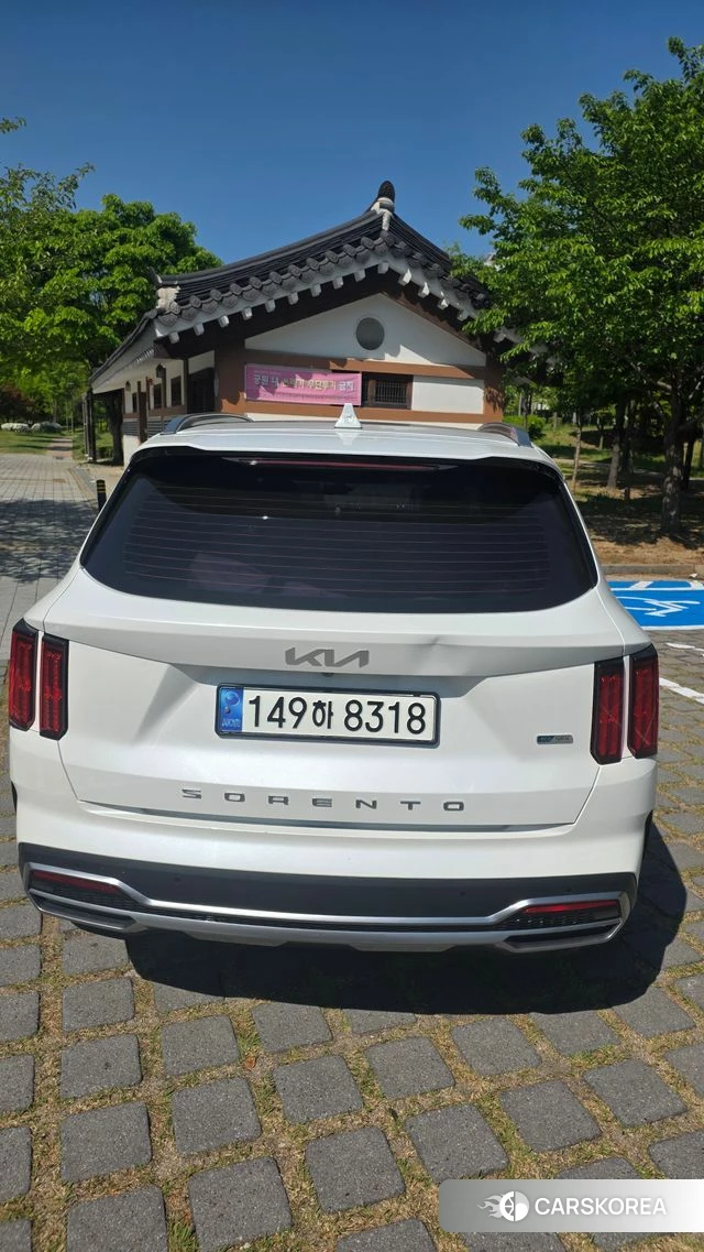 Kia The New Sorento 4th Generation 2022 Белый из Кореи, фото 5