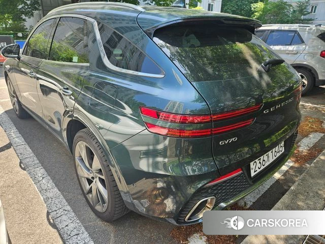 Genesis GV70 2021 Темно-зеленый из Кореи, фото 5
