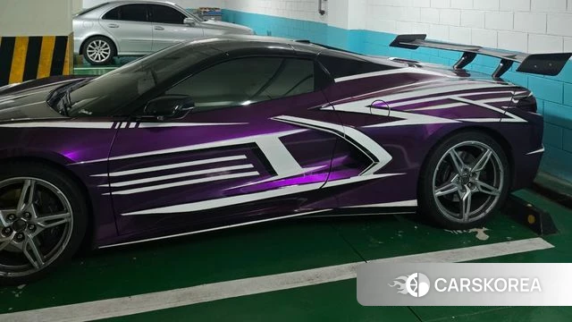 Chevrolet Corvette 2022 Черный из Кореи, фото 5