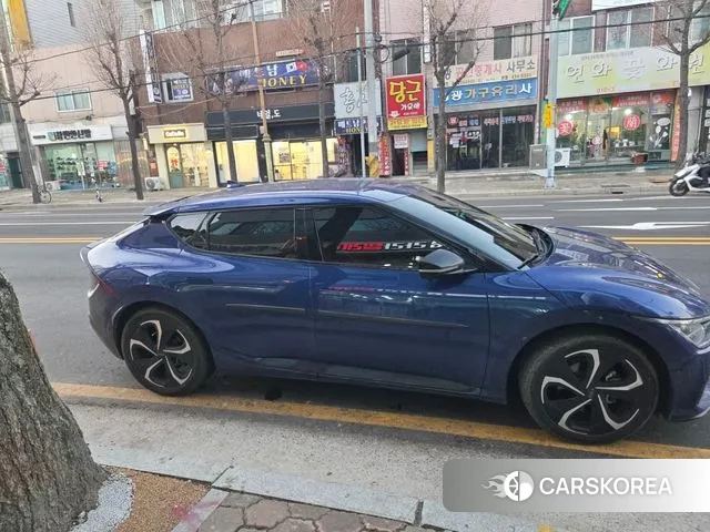 Kia EV6 2022 Синий из Кореи, фото 5