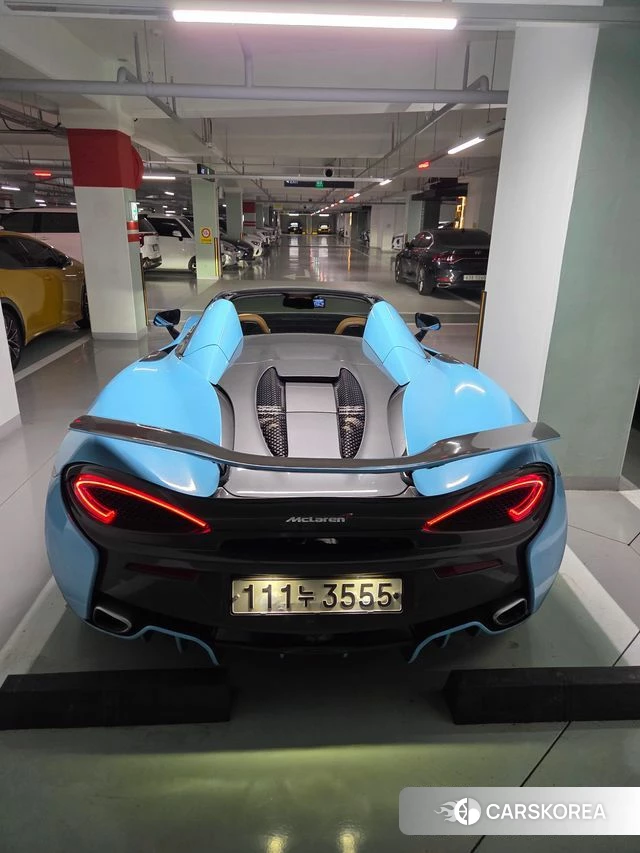 McLaren 570S 2018 Небесно-голубой из Кореи, фото 5
