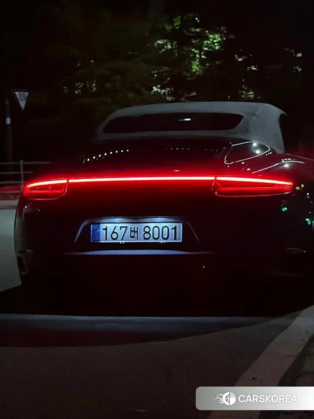 Porsche 911 2018 Черный из Кореи, фото 5