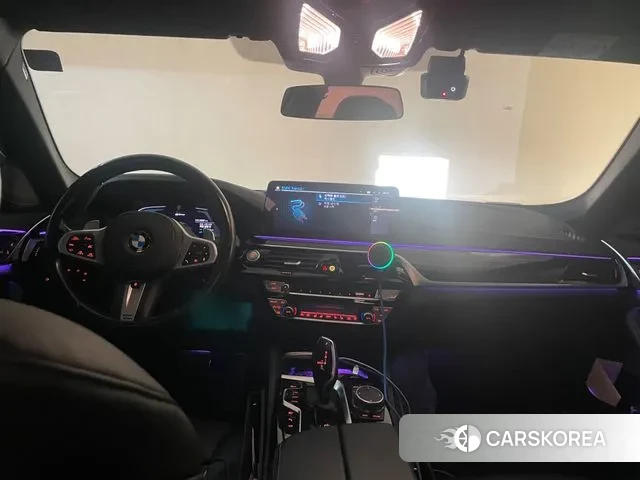 BMW 5 Series (G30) 2021 Синий из Кореи, фото 5