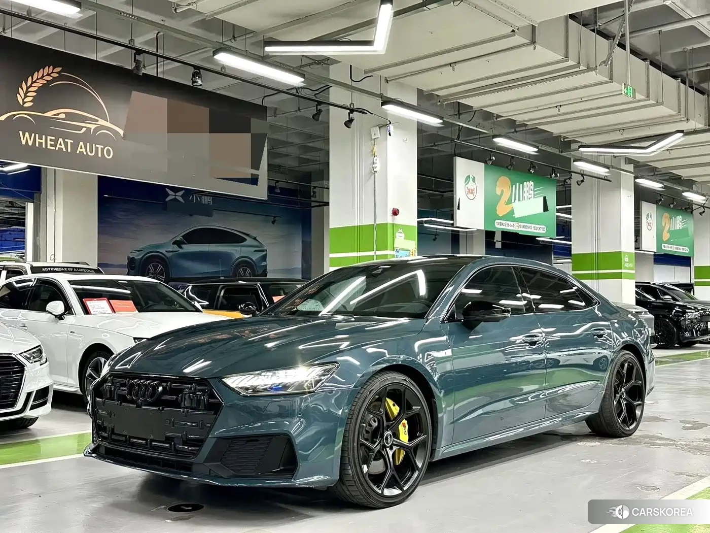 Audi A7L 2021 Синий из Китая, фото 5