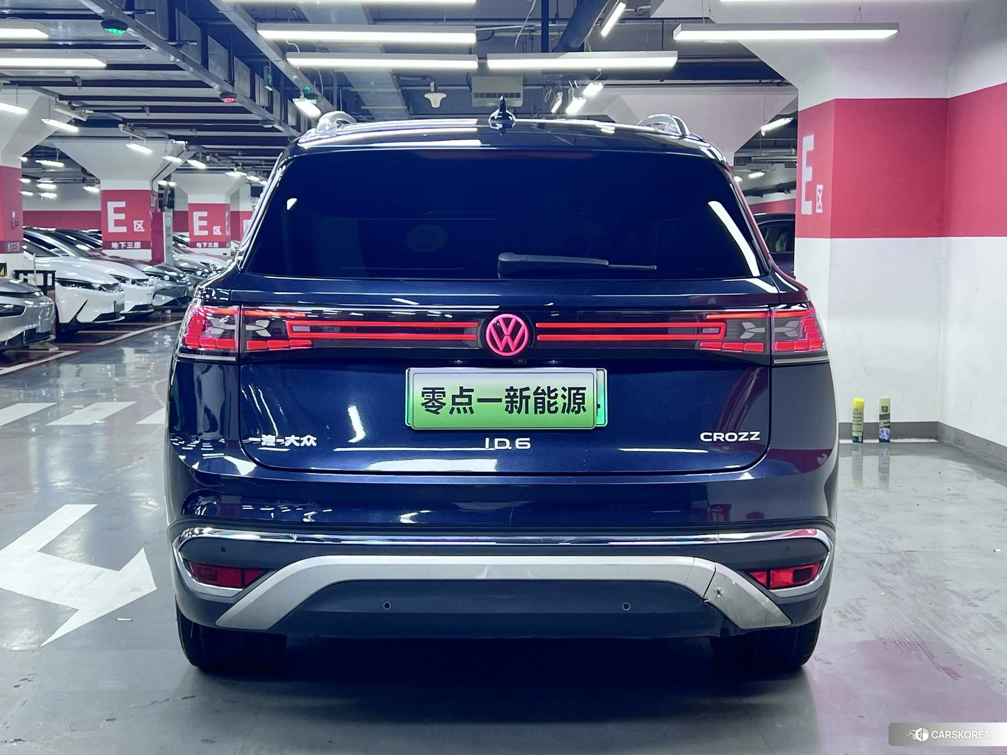 Volkswagen ID.6 CROZZ 2022 Синий из Китая, фото 5