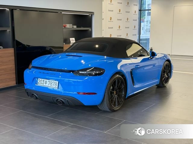 Porsche 718 Boxster 2023 Синий из Кореи, фото 5