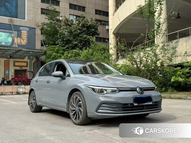 Volkswagen Golf 2021 Серебристо-серый из Китая, фото 5
