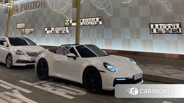 Porsche 911(992) 2020 Белый из Кореи, фото 5