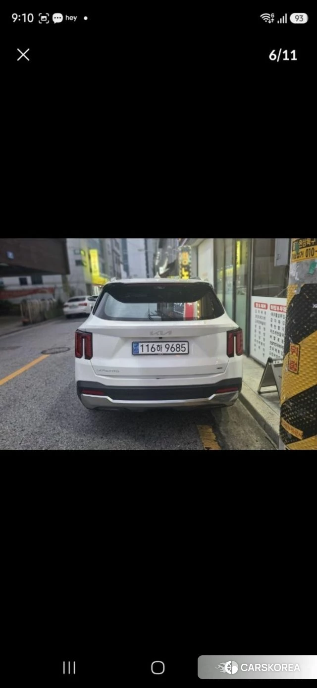 Kia The New Sorento 4th Generation 2023 Белый из Кореи, фото 5