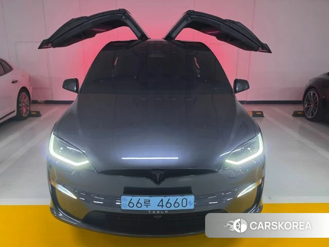 Tesla Model X 2026 Серый из Кореи, фото 5
