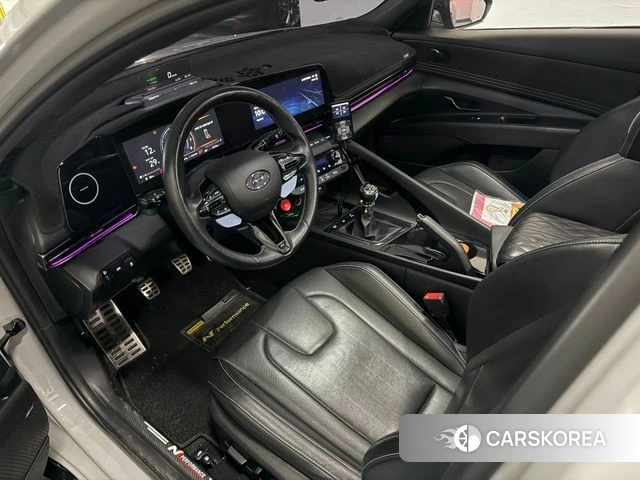 Hyundai Avante (CN7) 2021 Серебристо-серый из Кореи, фото 6