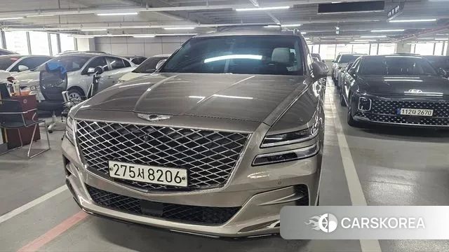 Genesis GV80 2020 Песочный из Кореи, фото 5