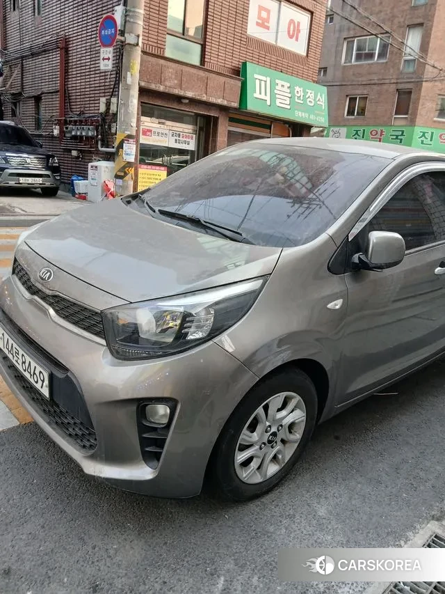 Kia All New Morning (JA) 2019 Серебристо-серый из Кореи, фото 5