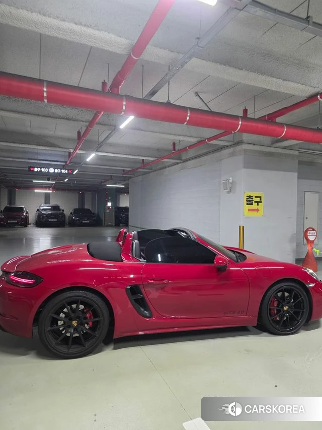 Porsche 718 Boxster 2021 Красный из Кореи, фото 5