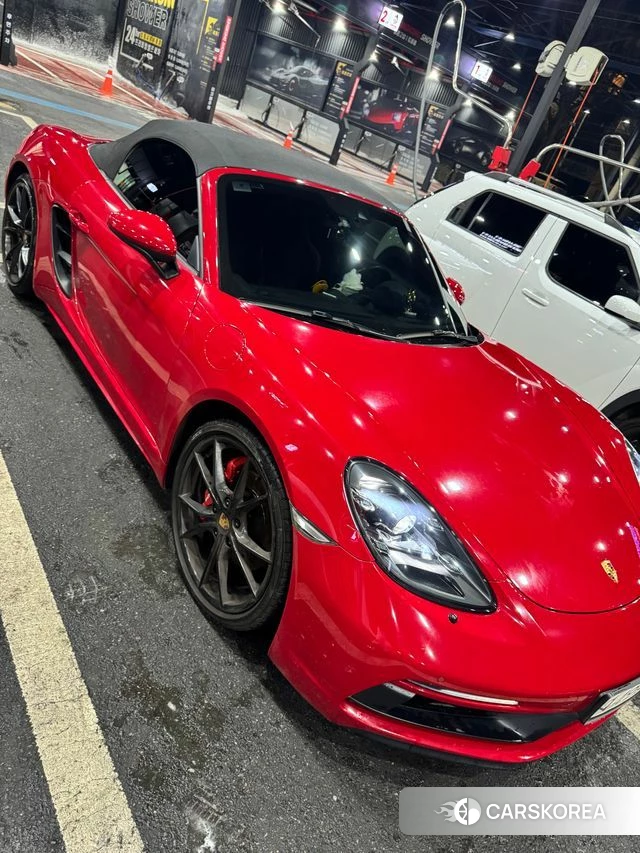 Porsche 718 Boxster 2018 Красный из Кореи, фото 5