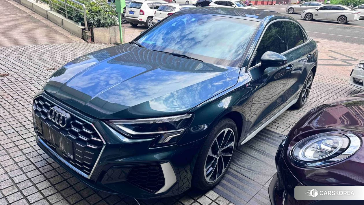 Audi A3 2021 Зеленый из Китая, фото 4