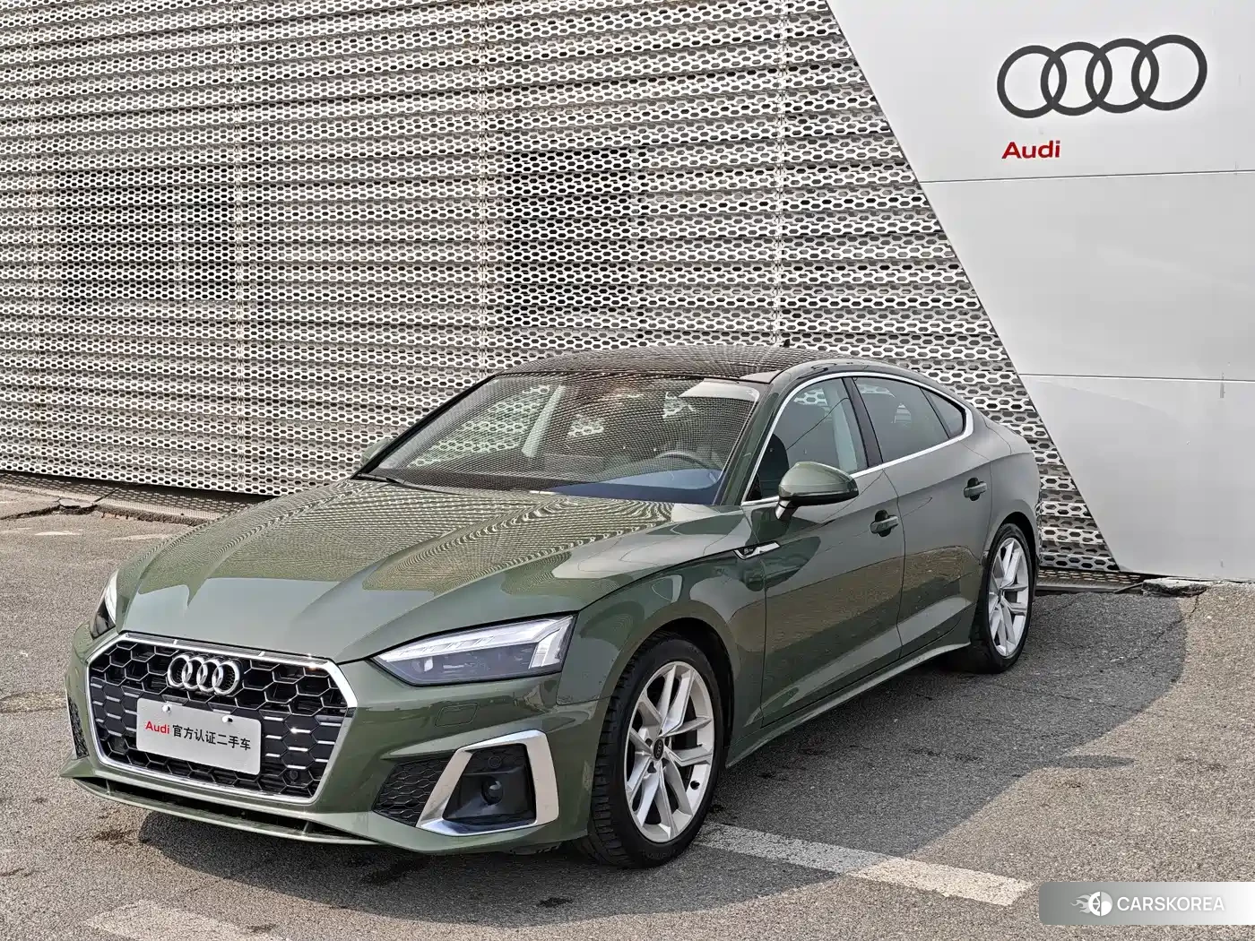 Audi A5 2024 Зеленый из Китая, фото 5