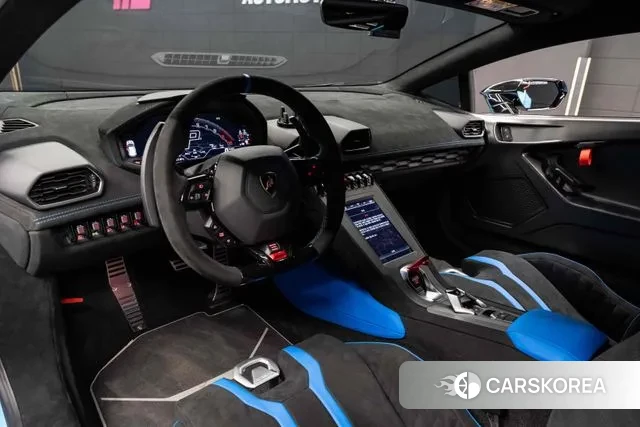 Lamborghini Huracan 2022 Небесно-голубой из Кореи, фото 5