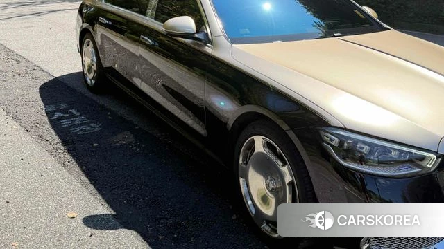 Mercedes-Benz S-Class W223 2022 Золотой двухцветный из Кореи, фото 5