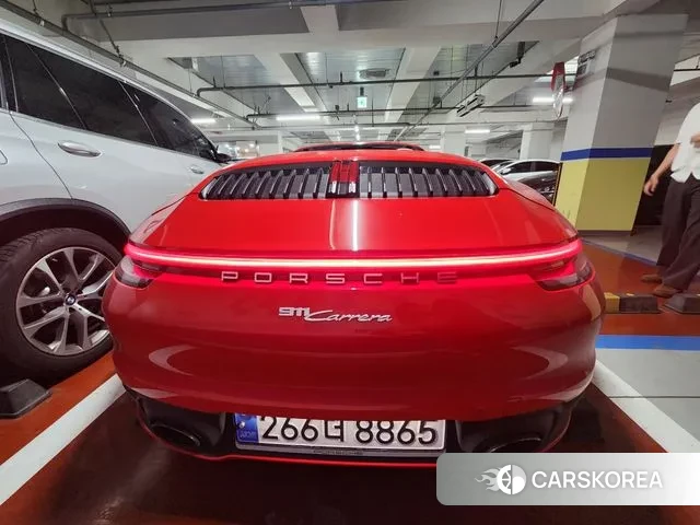 Porsche 911(992) 2022 Красный из Кореи, фото 5