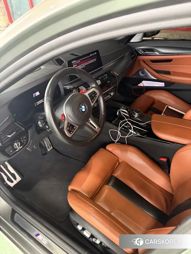 BMW M5 (F90) 2020 Серебряный из Кореи, фото 5