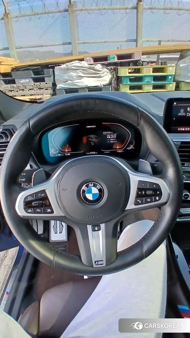 BMW X4 (G02) 2020 Синий из Кореи, фото 5