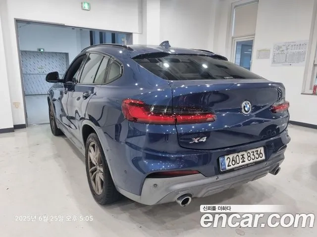 BMW X4 (G02) 2021 Синий из Кореи, фото 5
