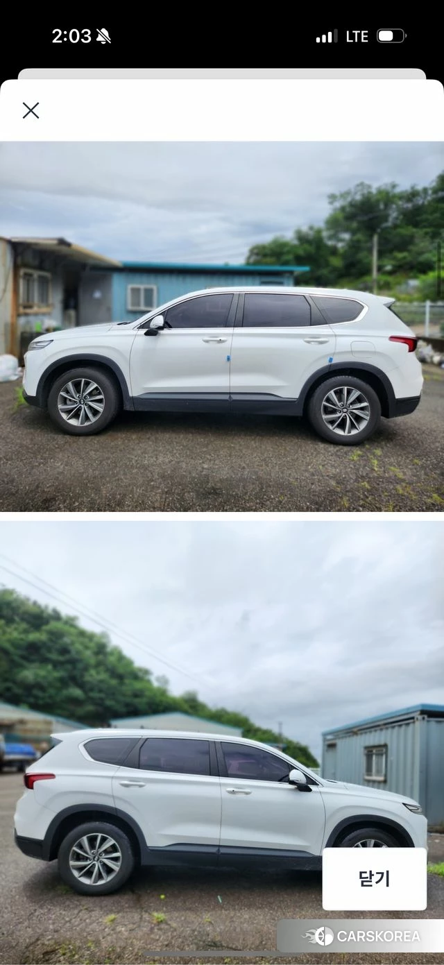 Hyundai Santa Fe TM 2019 Белый из Кореи, фото 5