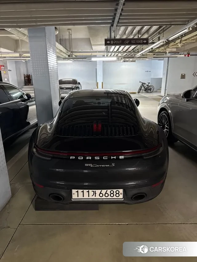 Porsche 911(992) 2020 Черный из Кореи, фото 5