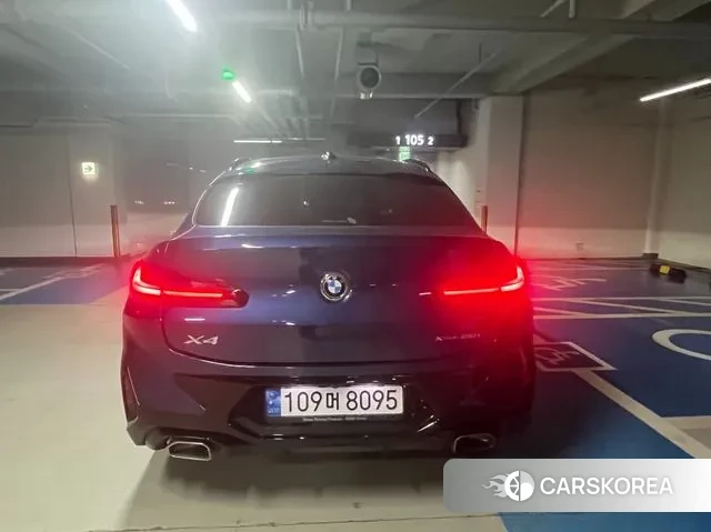 BMW X4 (G02) 2023 Синий из Кореи, фото 6