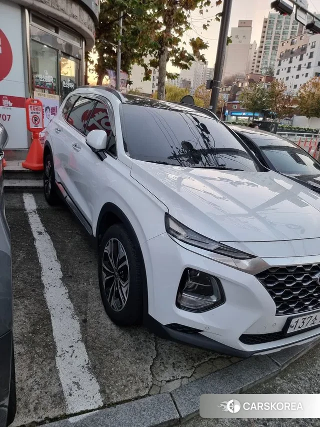 Hyundai Santa Fe TM 2019 Белый из Кореи, фото 5