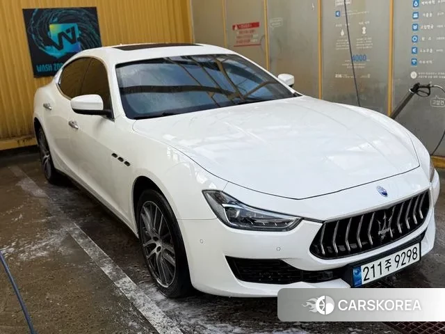 Maserati Ghibli 2018 Белый из Кореи, фото 5