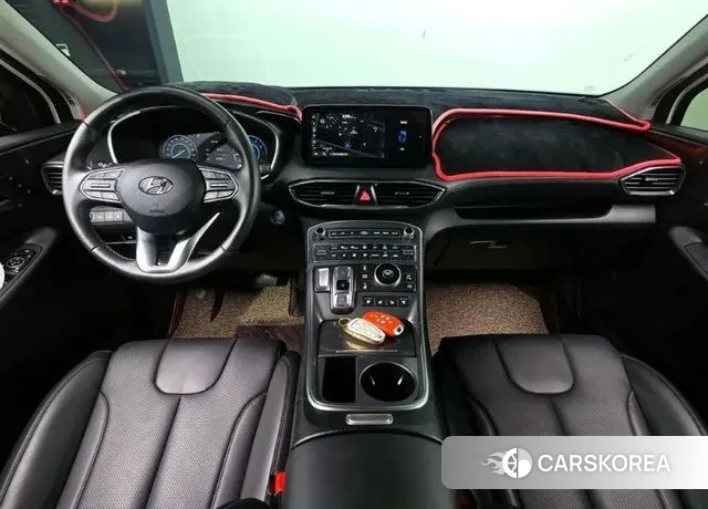 Hyundai The New Santa Fe 2023 Белый из Кореи, фото 5