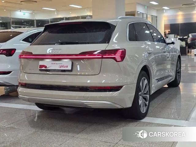 Audi e-Tron 2021 Жемчужный цвет из Кореи, фото 5