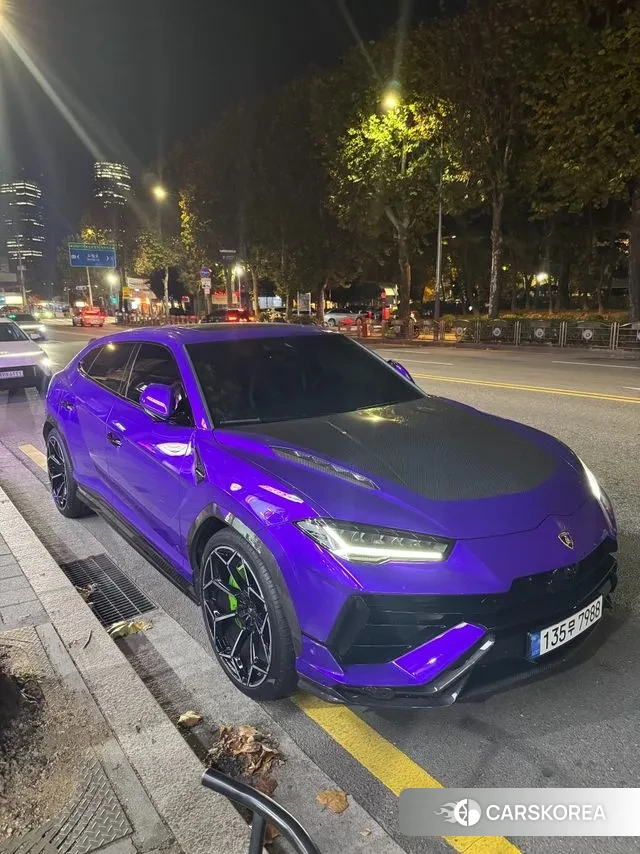 Lamborghini Urus 2024 Фиолетовый из Кореи, фото 5