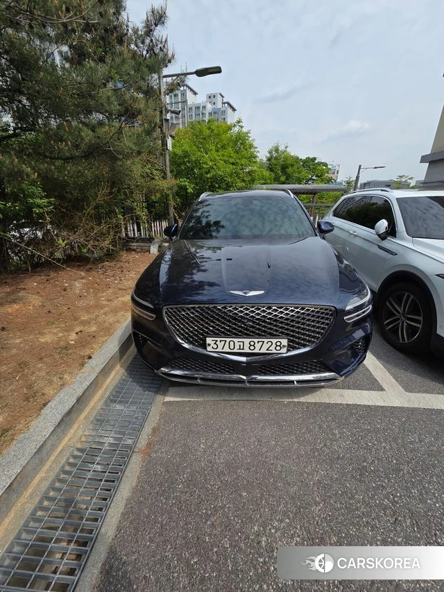 Genesis GV70 2020 Синий из Кореи, фото 5