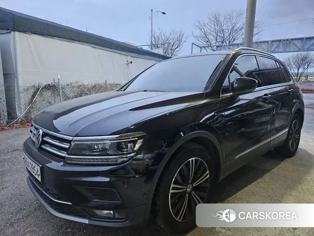 Volkswagen Tiguan second Generation 2020 Черный из Кореи, фото 6