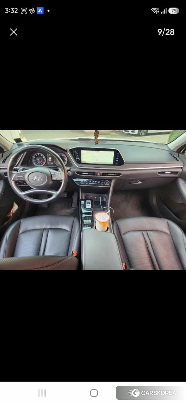 Hyundai Sonata (DN8) 2022 Белый из Кореи, фото 5